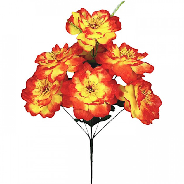 Искусственные цветы букет пионов, 45см  0197 изображение 4575