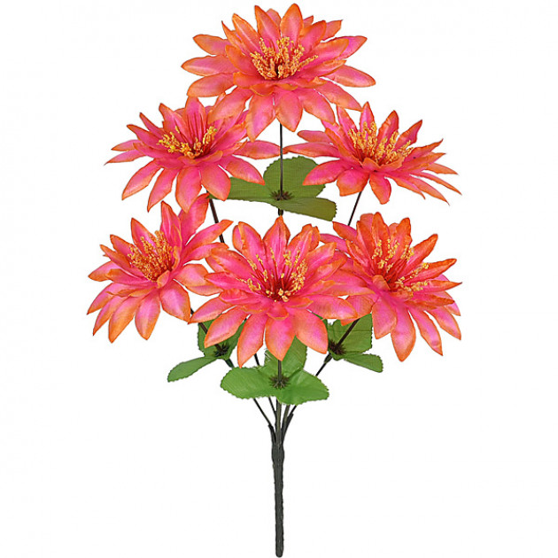 Искусственные цветы букет кувшинки, 36см  0066К изображение 4548