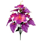 Искусственные цветы букет нарциссов с каллами, 52см 0175/Р изображение 1