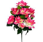 Искусственные цветы букет роза Парадная, 61см  7079 изображение 1
