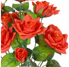 Искусственные цветы букет роза Парадная, 61см  7079 изображение 3