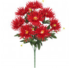 Искусственные цветы букет Астры, 59см  7080 изображение 2