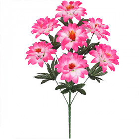 Штучні квіти букет хризантеми набиті, 59см 7087 зображення 4073