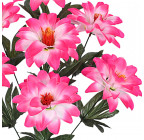 Искусственные цветы букет хризантемы набитые, 59см  7087 изображение 2