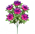 Искусственные цветы букет хризантема Ананас, 61см  7093 изображение 1