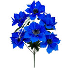 Искусственные цветы букет васильки, 35см  6088 изображение 1