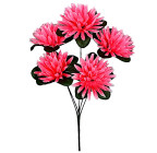 Штучні квіти букет хризантеми водяні, 40см 6091 зображення 1