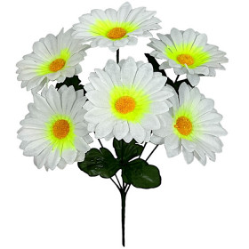 Штучні квіти букет ромашки пасхальні, 37см 6097 зображення 4448
