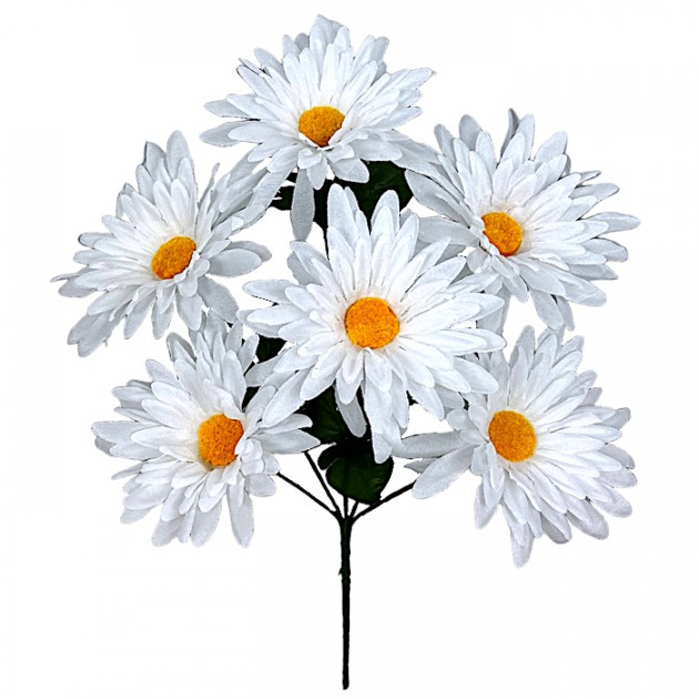 Штучні квіти букет ромашки на Великдень, 37см 6098 зображення 4449
