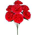 Штучні квіти букет хризантема 7-ка кольорова, 61см 6118 зображення 1
