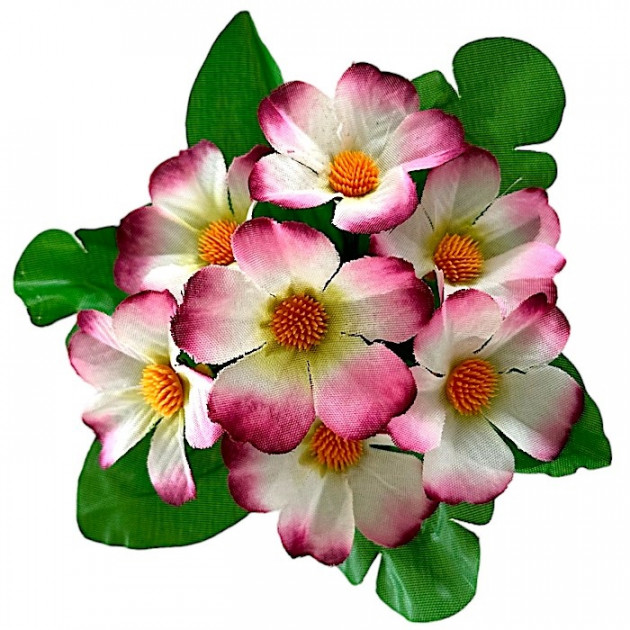 Искусственные цветы букет примулы бордюрные, 17см  7110 изображение 4373