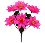 Искусственные цветы букет крокусы с присыпкой, 36см  7120 изображение 1