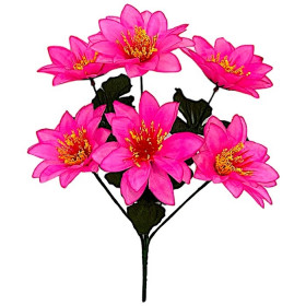 Искусственные цветы букет крокусы с присыпкой, 36см  7120 изображение 4379