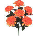 Искусственные цветы букет Калинка, 37см  7127 изображение 1