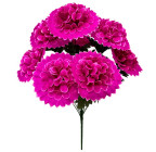 Искусственные цветы букет хризантемы Шляпа, 54см  8088 изображение 1
