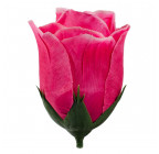 Искусственные цветы букет бутон розы с гипсофилой, 38см  726 изображение 2