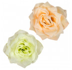 Искусственные цветы букет куст розы крупный, 55см  207 изображение 5