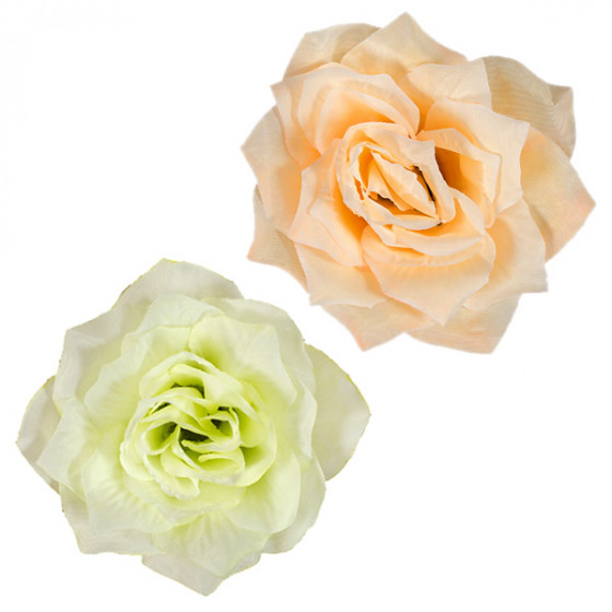 Искусственные цветы букет куст розы крупный, 55см  207 изображение 10