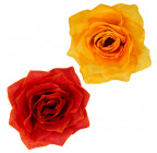 Искусственные цветы букет куст розы крупный, 55см  207 изображение 7