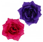 Искусственные цветы букет куст розы крупный, 55см  207 изображение 8