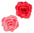 Искусственные цветы букет куст розы крупный, 55см  207 изображение 9
