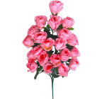 Искусственные цветы букет розы, 79см 200 изображение 1