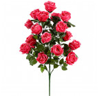 Искусственные цветы букет розы, 79см 200 изображение 2