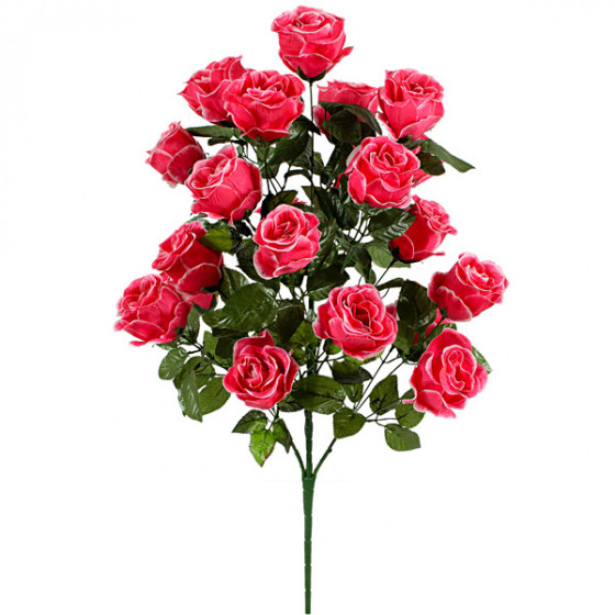 Искусственные цветы букет розы, 79см 200/Р изображение 3
