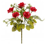 Штучні квіти букет троянди декоративні з бутончиками, 31см 4056/Р зображення 1