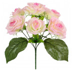 Искусственные цветы букет розы,  38см  2003 изображение 1