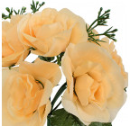 Искусственные цветы букет роз с добавкой 6-ка, 23см  2007 изображение 11