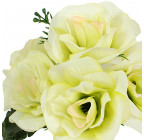 Штучні квіти букет троянд з добавкою 6-ка, 23см 2007 зображення 4