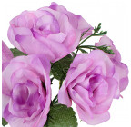Искусственные цветы букет роз с добавкой 6-ка, 23см  2007 изображение 7