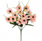 Искусственные цветы букет сакура крупная свисающая, 38см  6068 изображение 2