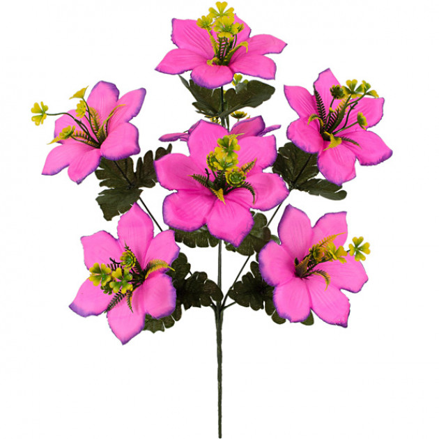 Штучні квіти букет конвалія півники, 49см 1068 зображення 4565