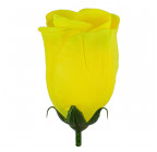 Искусственный Бутон розы шелк, 8,5см  БхбК изображение 4