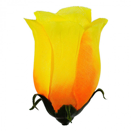 Искусственный Бутон розы шелк, 8,5см  БхбК изображение 40