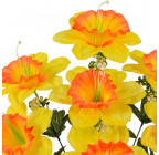 Искусственные цветы букет нарцисс гигант, 60см  746 изображение 2