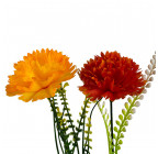 Искусственные цветы букет гвоздик Победа, 59см  748 изображение 3