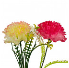 Искусственные цветы букет гвоздик Победа, 59см  748 изображение 5