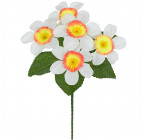 Искусственные цветы букет бордюрных нарциссов, 21см  434 изображение 1
