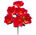 Штучні квіти букет троянд, 37см 9205 зображення 1