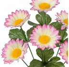 Искусственные цветы букет ромашек, 34см  7068 изображение 2