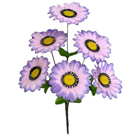 Штучні квіти 002/Р Букет гербер, 37см 002/р зображення 4554