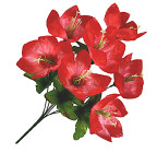 Штучні квіти букет тюльпани великодні, 45см 9212 зображення 1