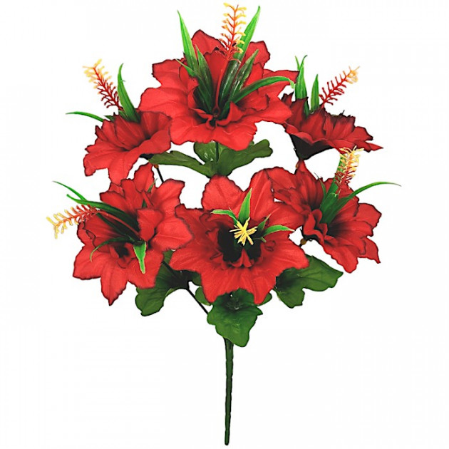 Штучні квіти букет лілія с колосом, 40см 9210 зображення 4630