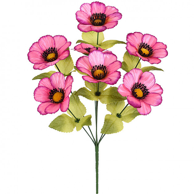 Искусственные цветы букет космея атласная, 42см 7076/Р изображение 4262