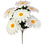 Штучні квіти букет білі ромашки, 45см 8062 зображення 1
