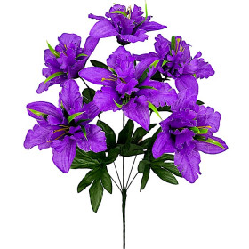Искусственные цветы букет ирисы высокие Натюр, 55см  8067 изображение 4465