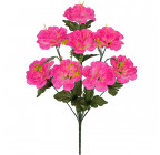 Искусственные цветы букет мальва махровая, 50см  857 изображение 1
